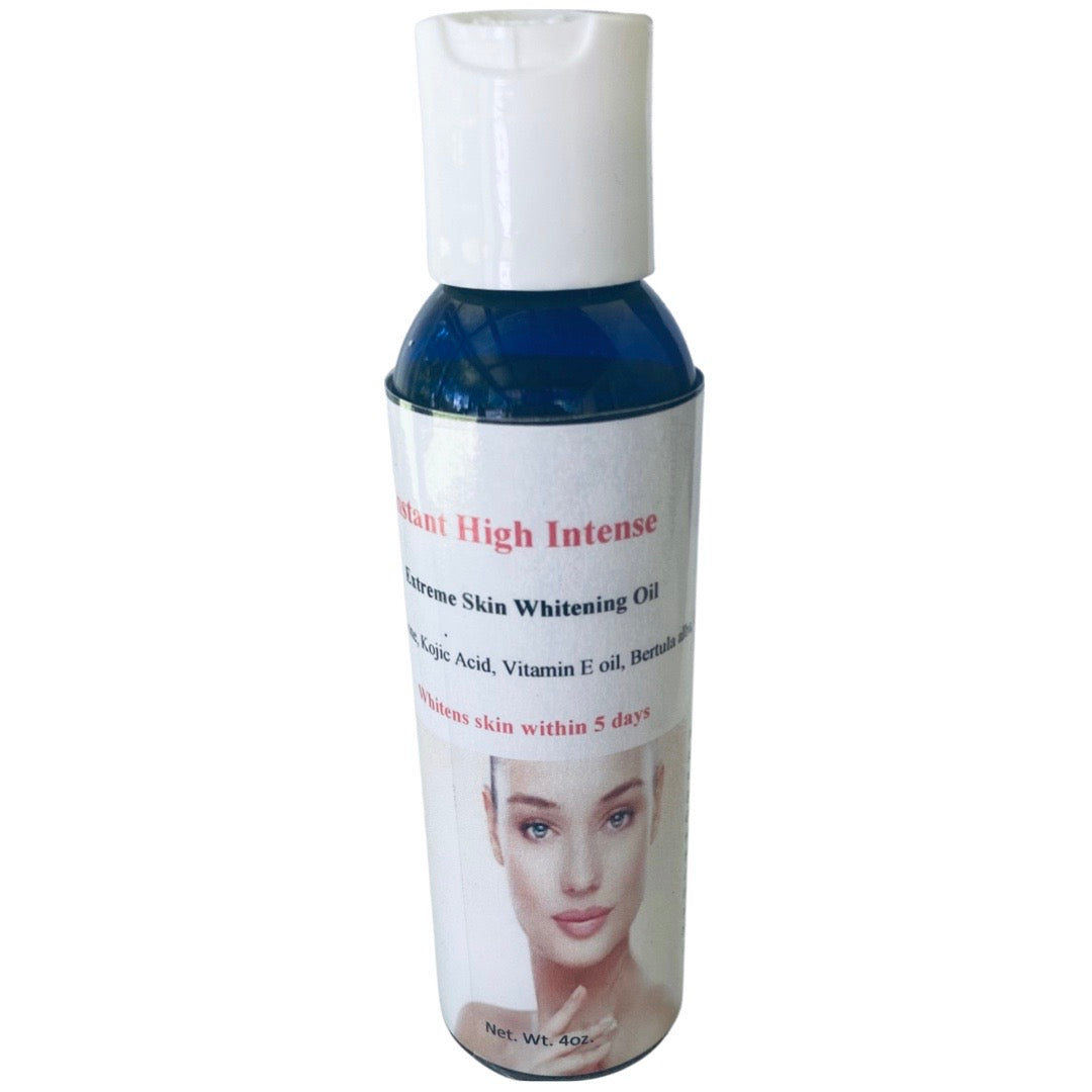 Skin Whitening Oil Skin Whitening Extreme Instant High Intense Whitening Oil New improved formula. New improved yellow in color.